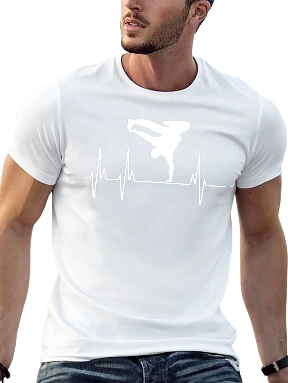 Breakdance Heartbeat T-Shirt