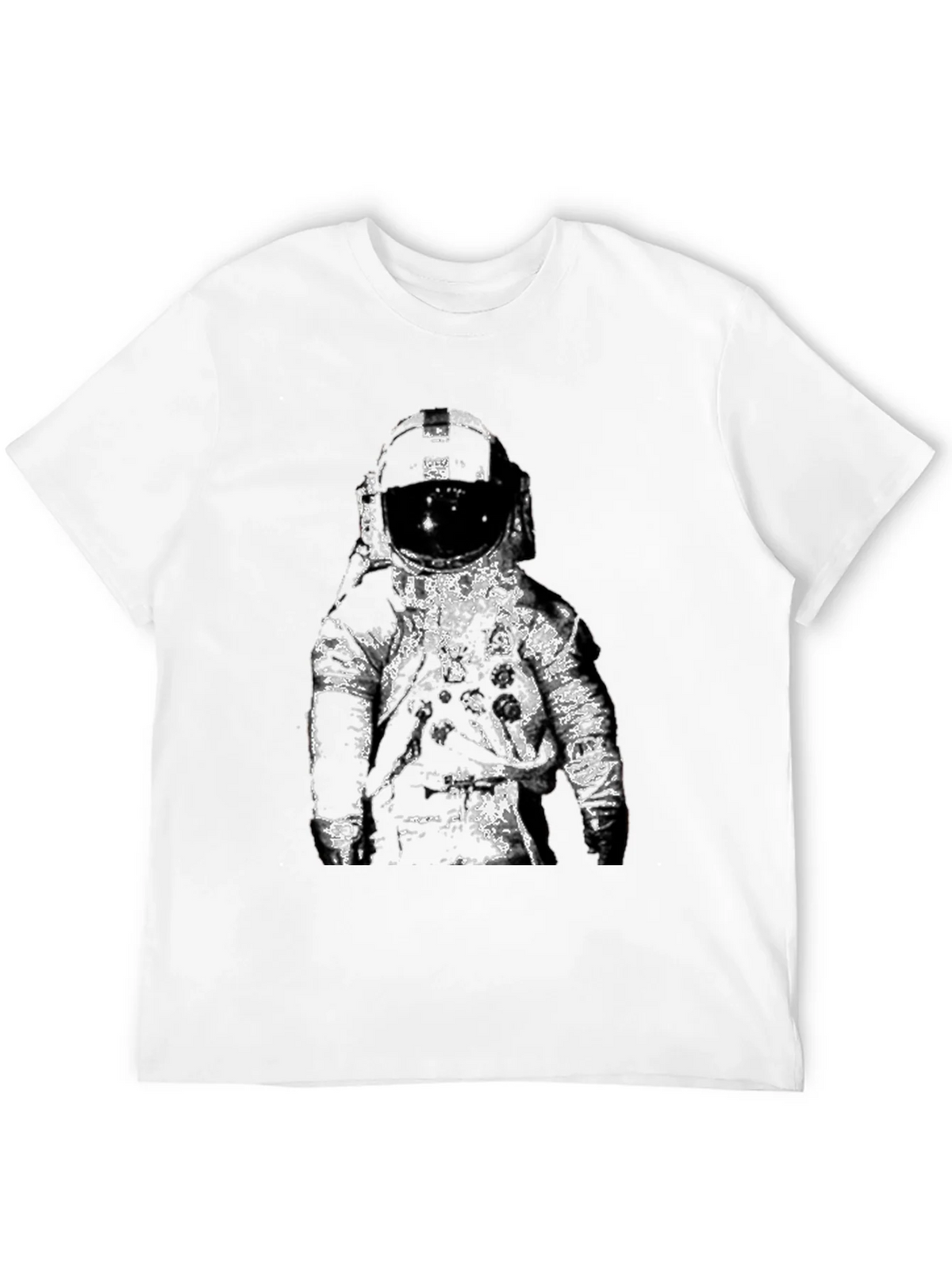 Astronaut Graphic Black T-Shirt