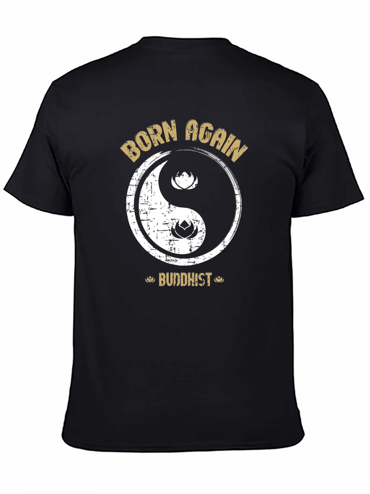 Born Again Buddhist Yin Yang T-Shirt - Spiritual Tee