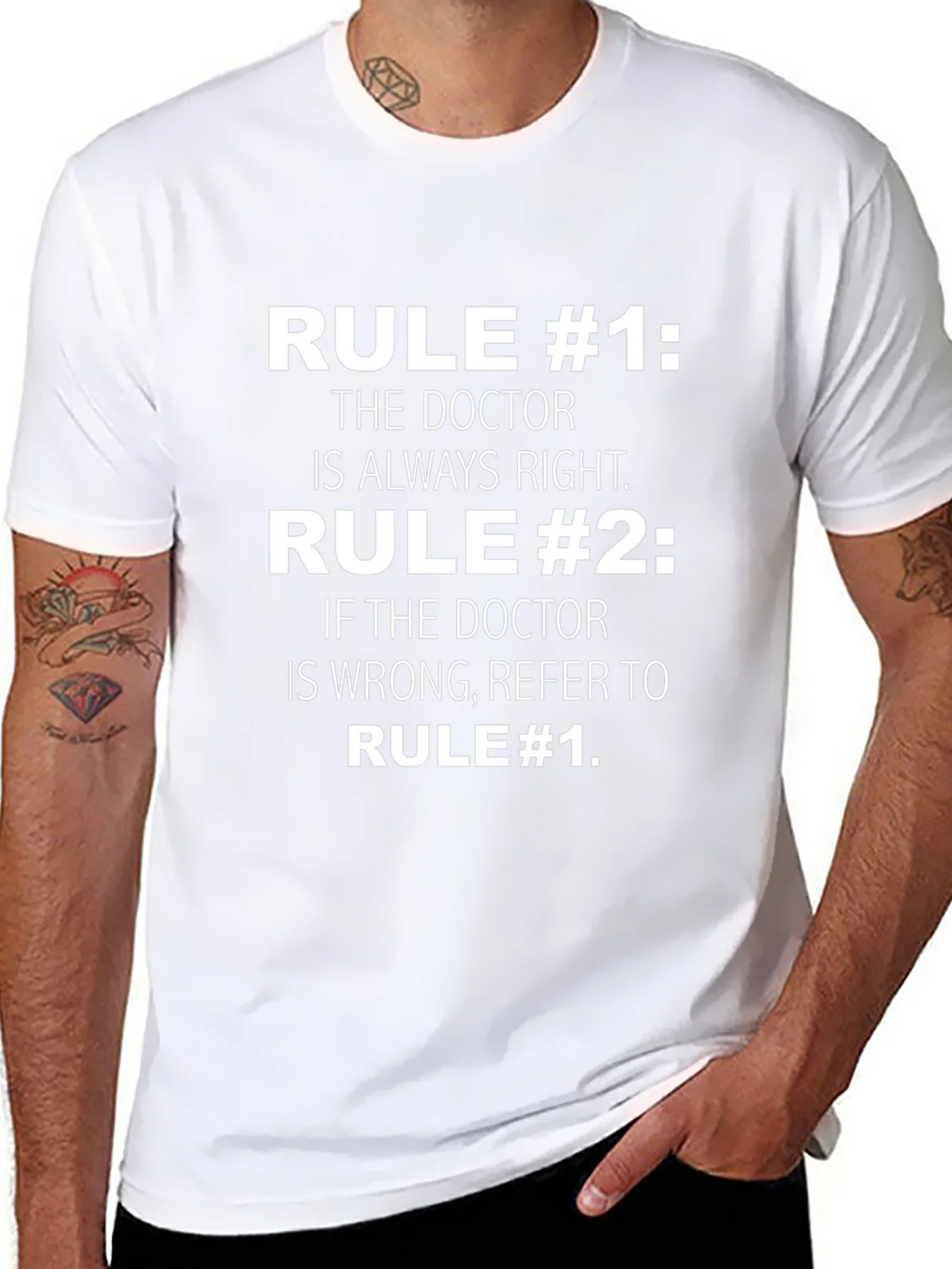 Doctor Rule T-Shirt Funny Medical Gift