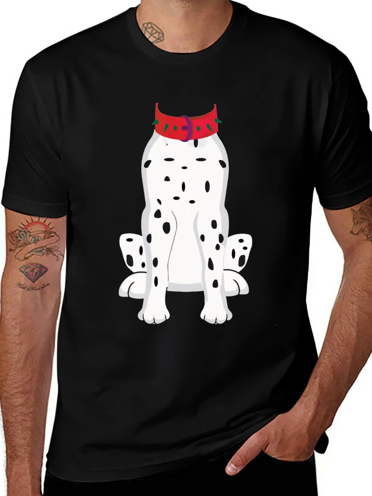 Dalmatian Dog T-Shirt - Funny Cartoon Pet Tee