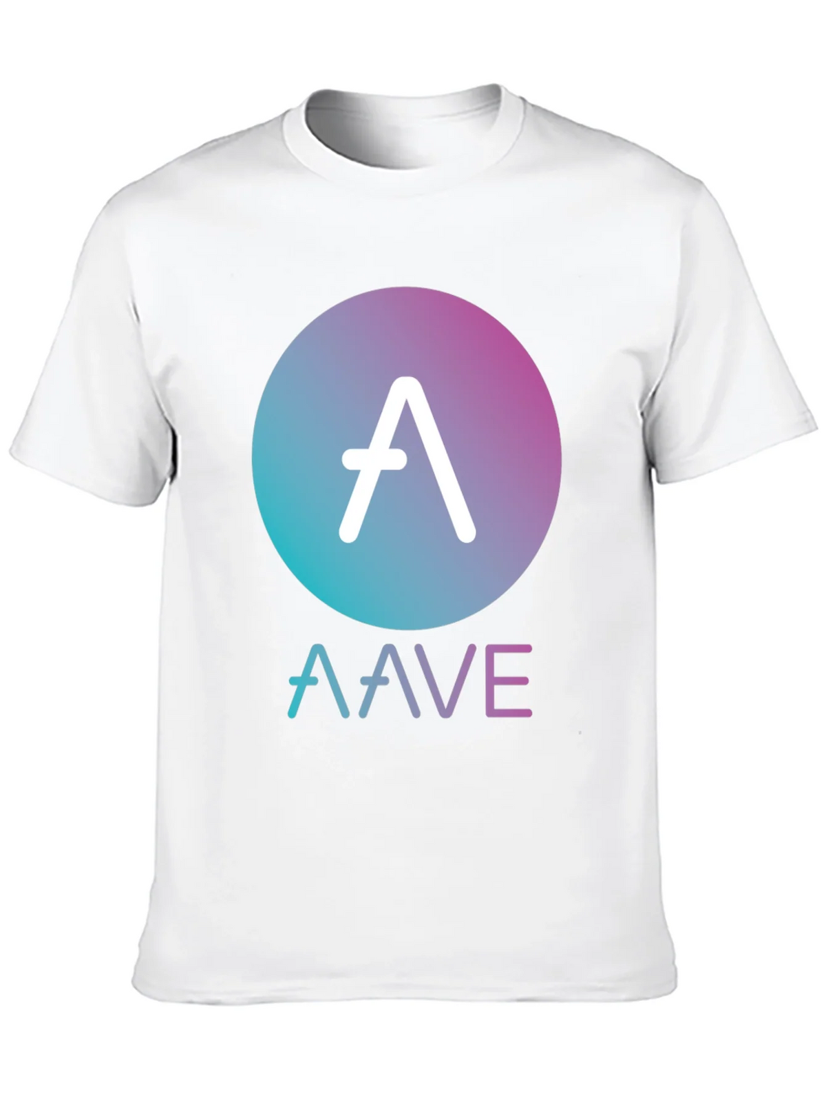 AAVE Crypto Black T-Shirt