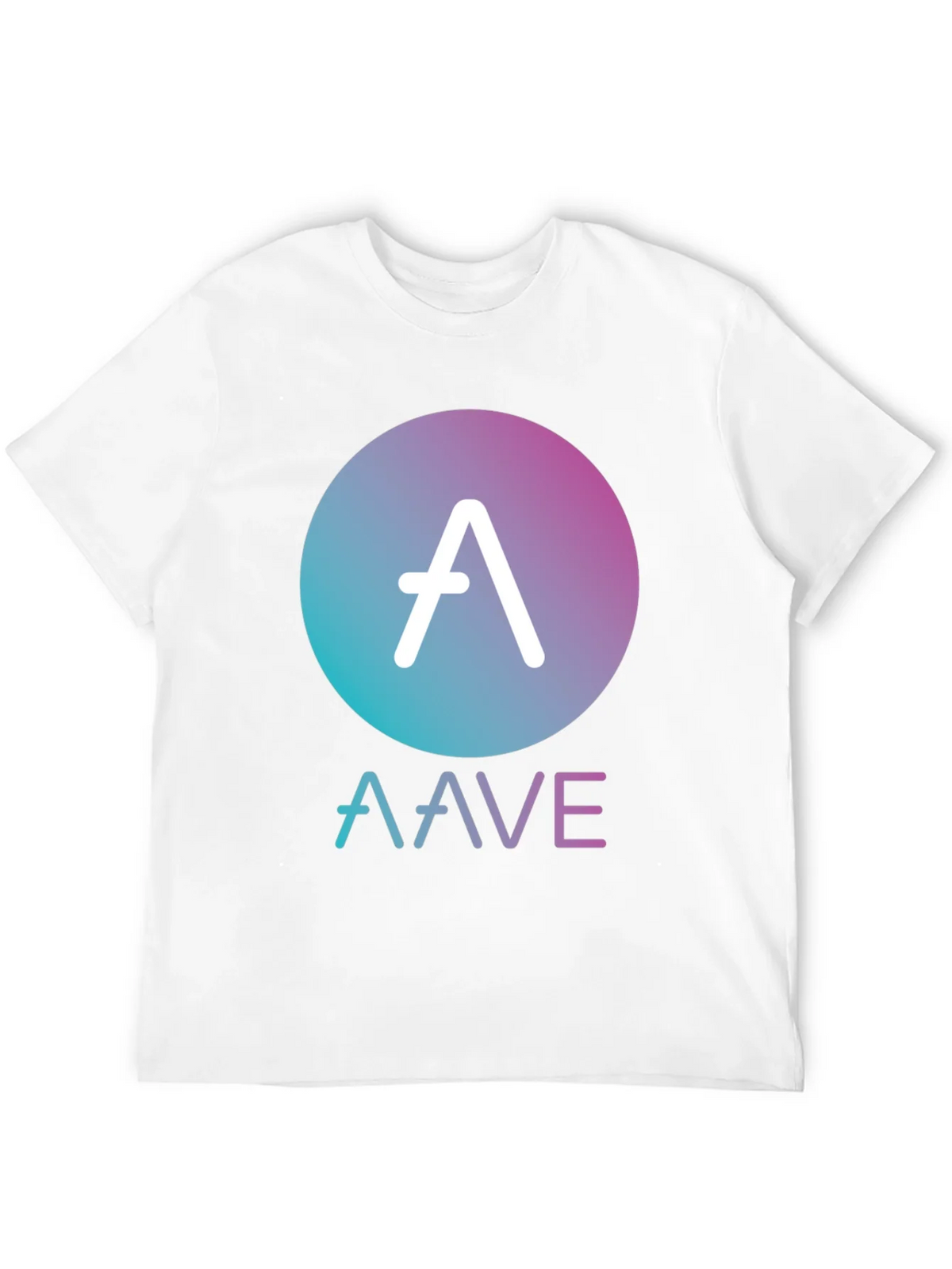 AAVE Crypto Black T-Shirt